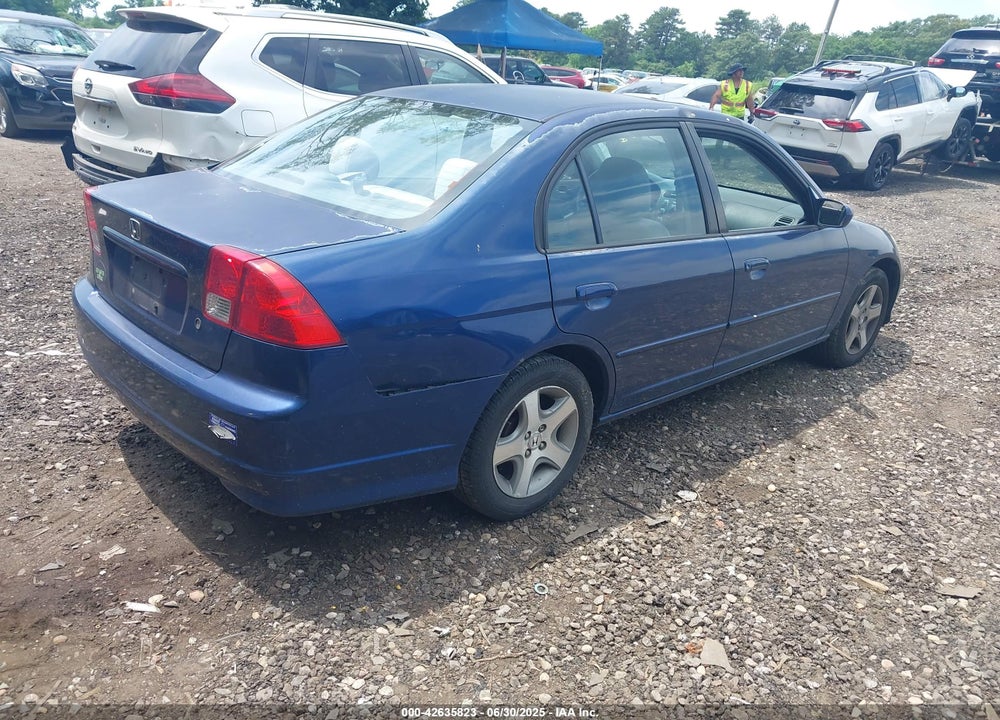 2004 HONDA CIVIC EX VIN: 2HGES26704H578263