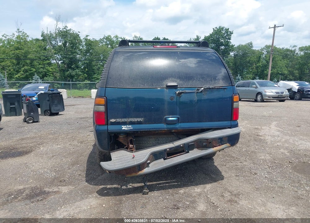 2006 CHEVROLET SUBURBAN 1500 Z71 VIN: 3GNFK16Z96G114462