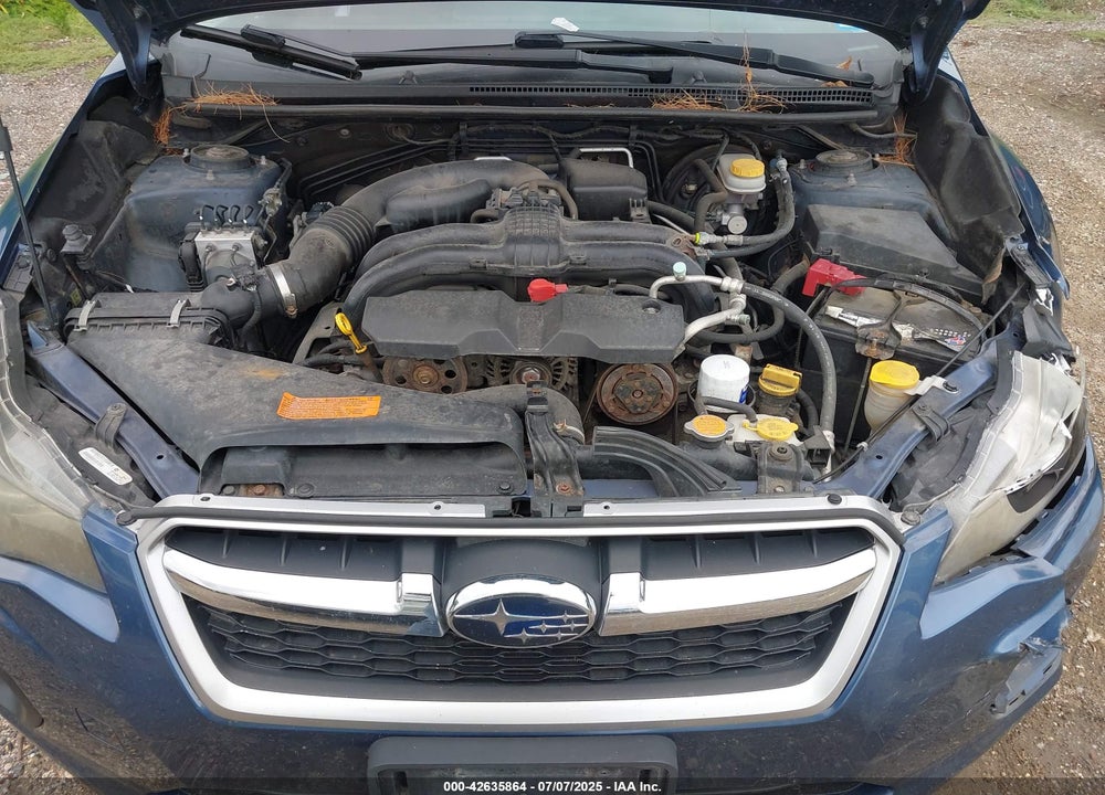2013 SUBARU IMPREZA VIN: JF1GJAC60DH012924