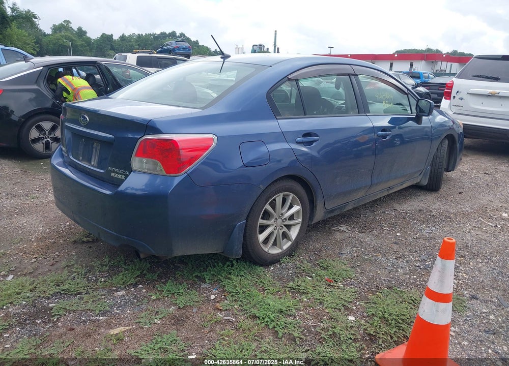 2013 SUBARU IMPREZA VIN: JF1GJAC60DH012924