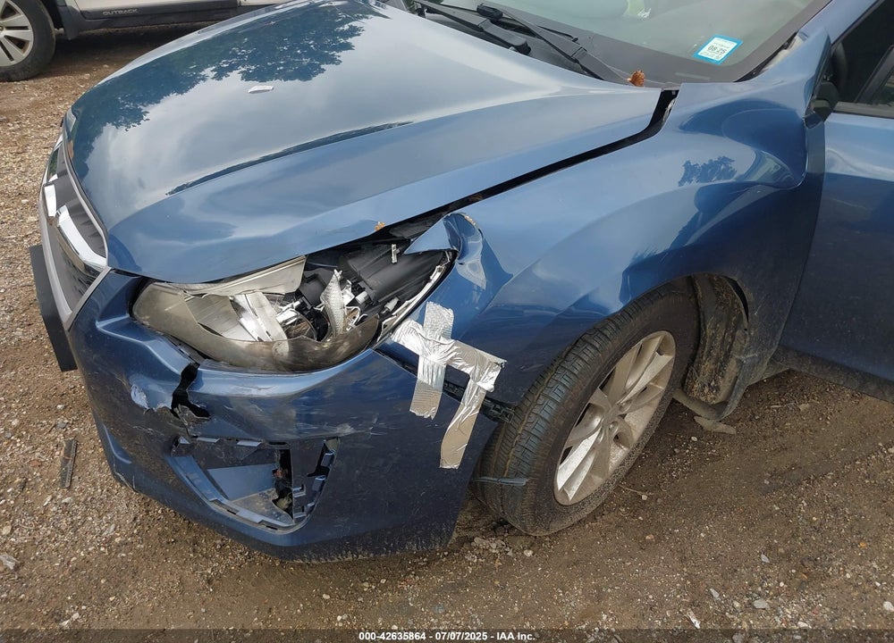 2013 SUBARU IMPREZA VIN: JF1GJAC60DH012924