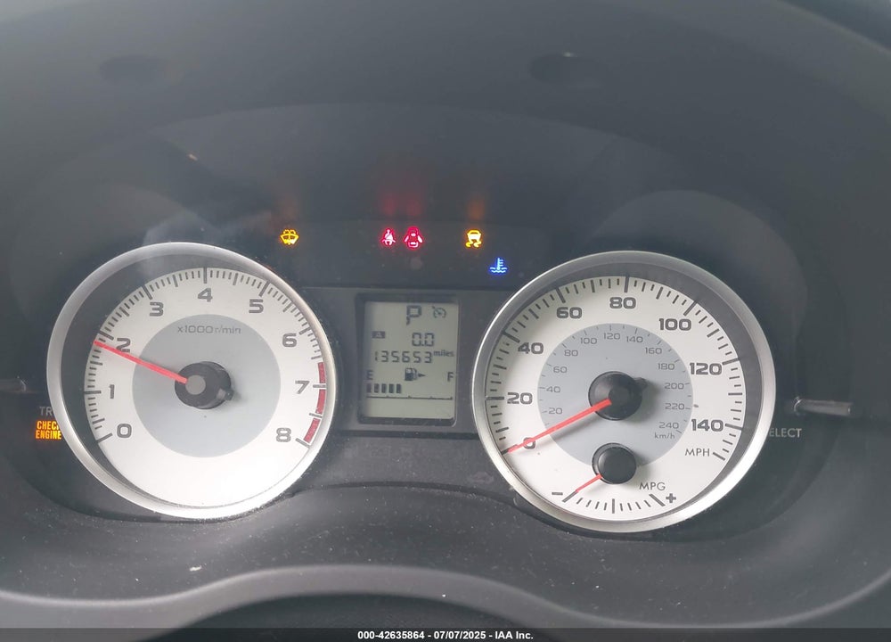 2013 SUBARU IMPREZA VIN: JF1GJAC60DH012924