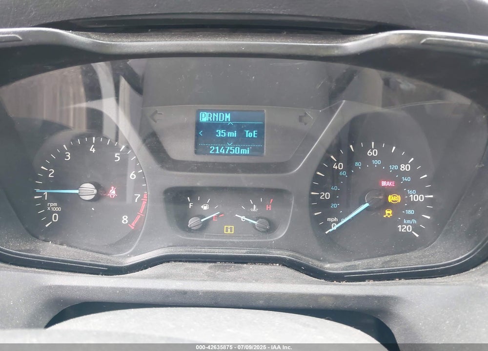 2015 FORD TRANSIT-250 VIN: 1FTNR1ZM6FKA34609