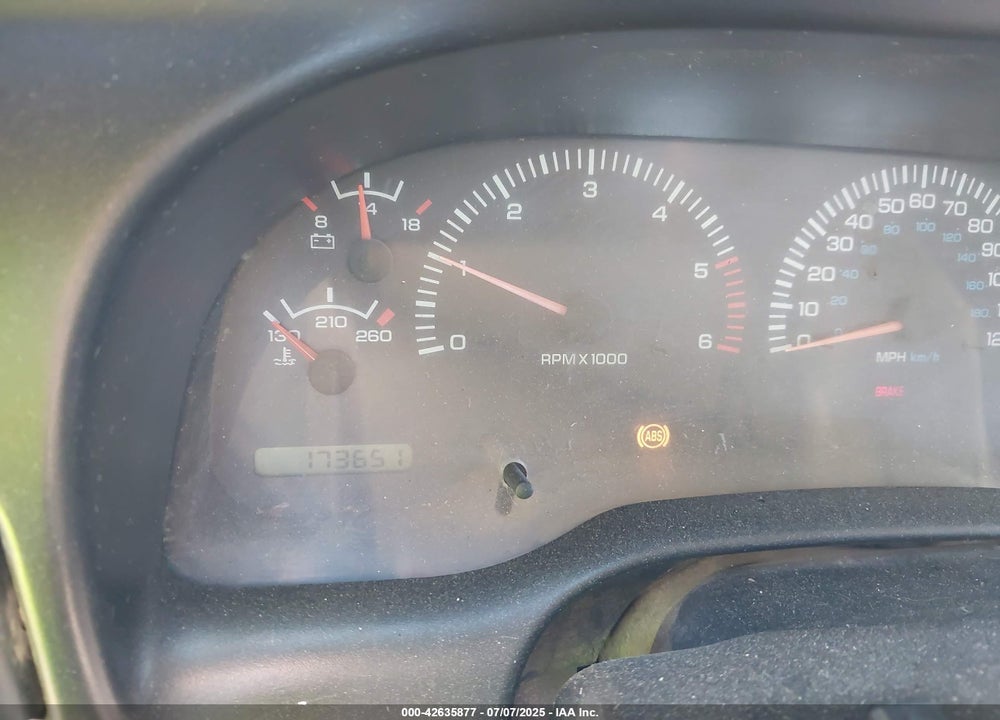 1998 DODGE RAM 1500 ST VIN: 3B7HF13Z9WG118442
