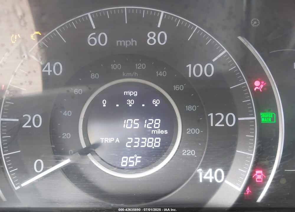 2013 HONDA CR-V VIN: 2HKRM3H53DH508484