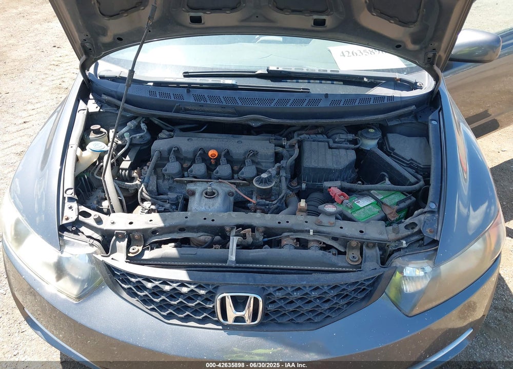 2010 HONDA CIVIC VIN: 2HGFG1B66AH538584