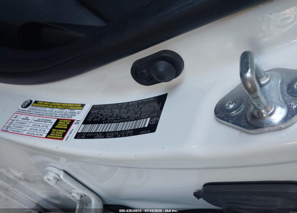 2023 TOYOTA CAMRY VIN: 4T1C11AK4PU124058