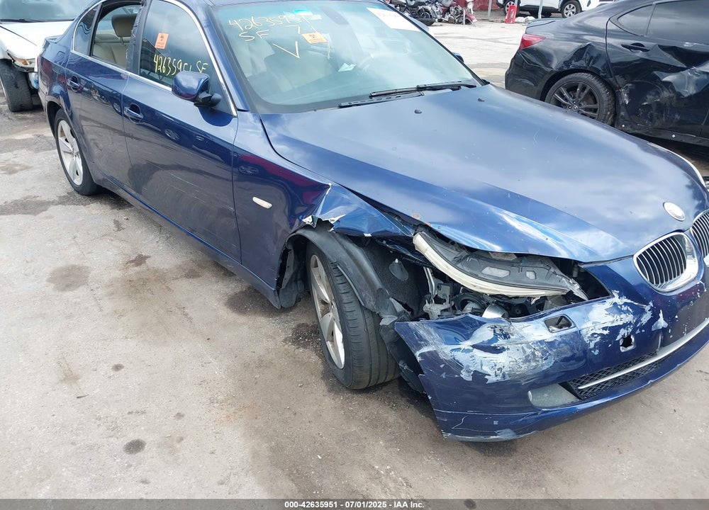 2008 BMW 5 SERIES VIN: WBANV13588BZ48311