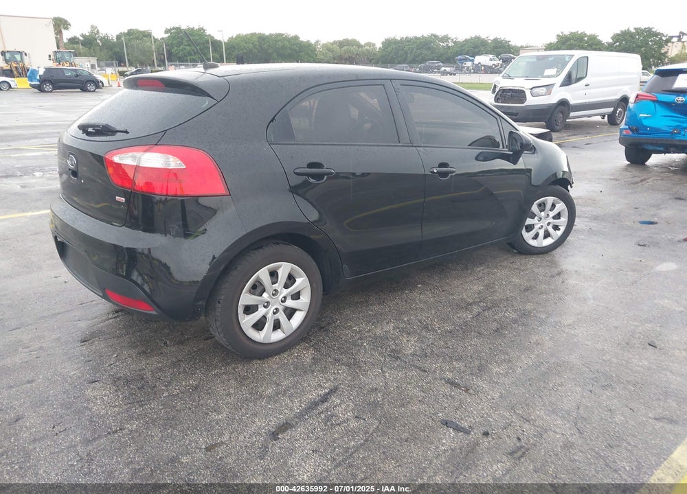 2012 KIA RIO5 VIN: KNADM5A36C6067843