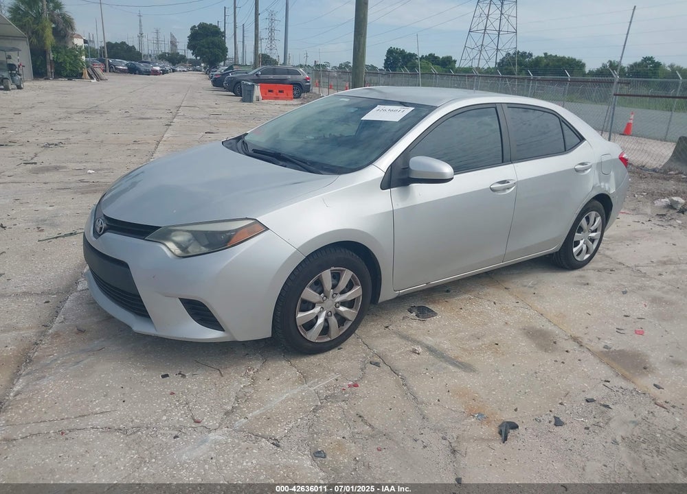 2014 TOYOTA COROLLA VIN: 5YFBURHE1EP076275