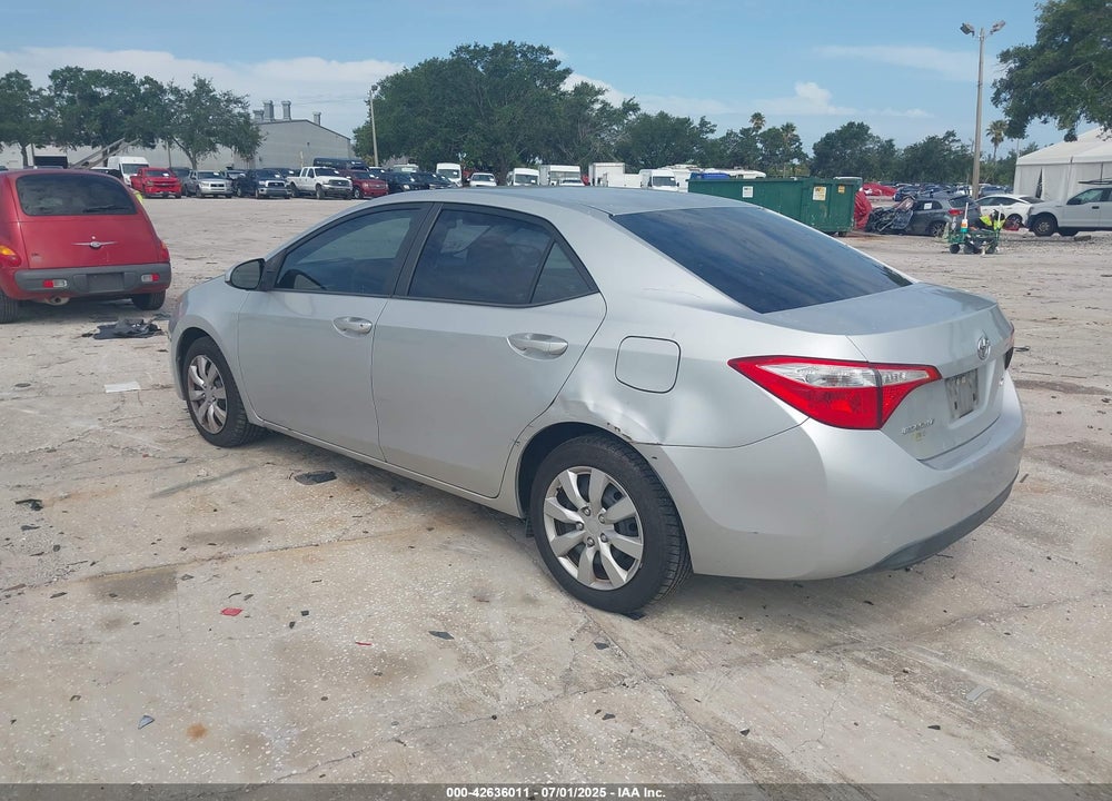 2014 TOYOTA COROLLA VIN: 5YFBURHE1EP076275