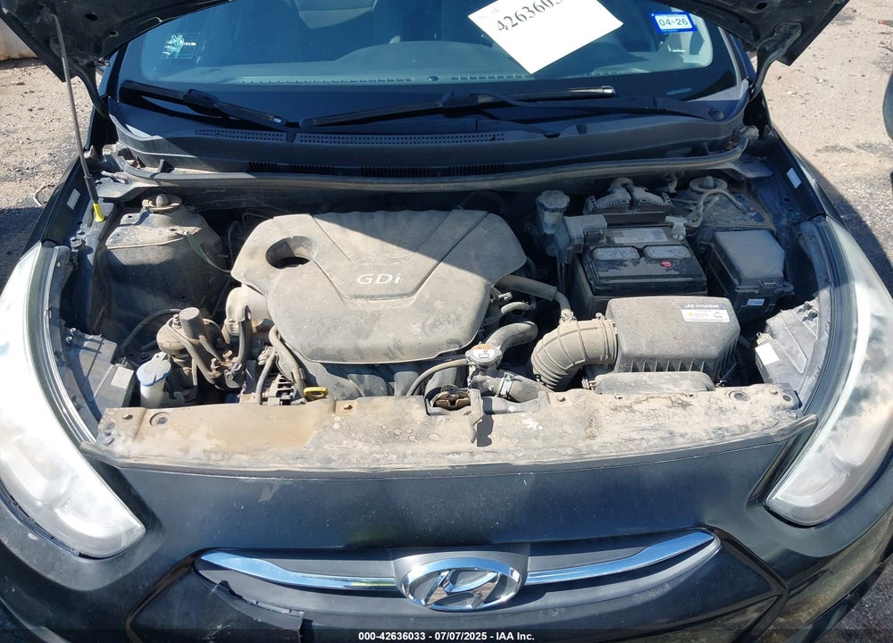 2015 HYUNDAI ACCENT VIN: KMHCT4AE5FU917129