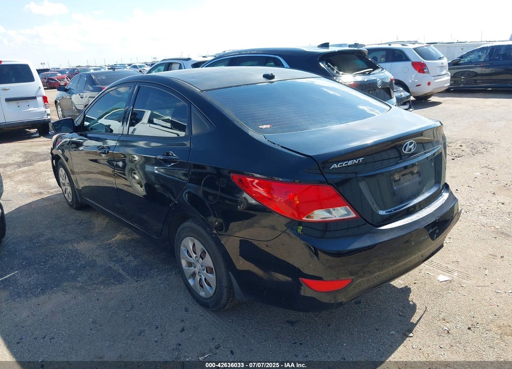 2015 HYUNDAI ACCENT VIN: KMHCT4AE5FU917129