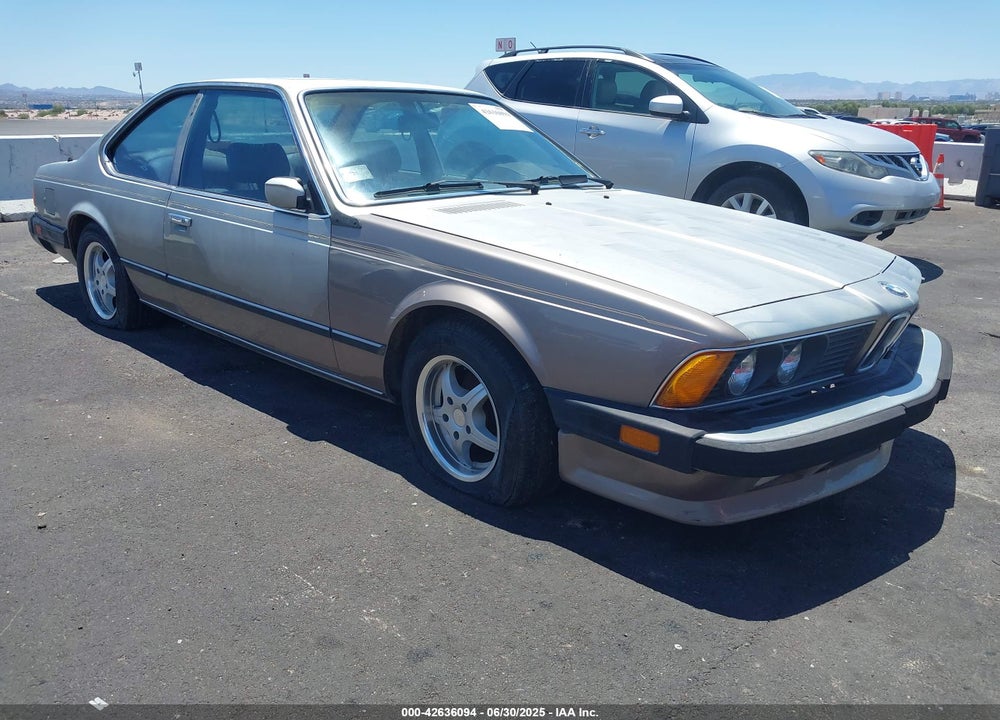 1987 BMW 635 CSI AUTOMATIC L6 VIN: WBAEC8408H3265892