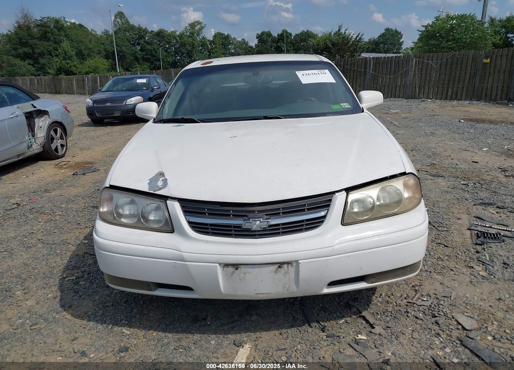 2005 CHEVROLET IMPALA LS VIN: 2G1WH52K159281715