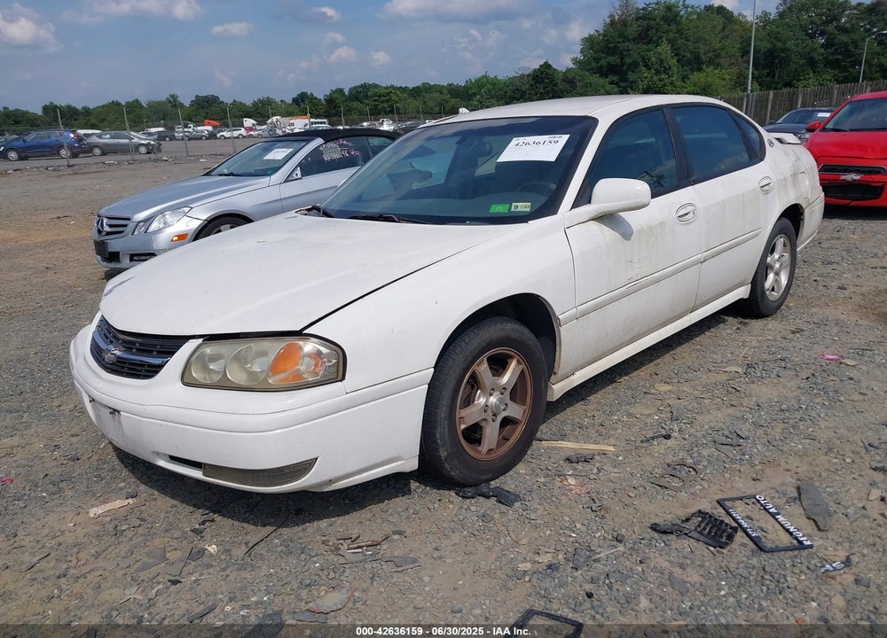 2005 CHEVROLET IMPALA LS VIN: 2G1WH52K159281715