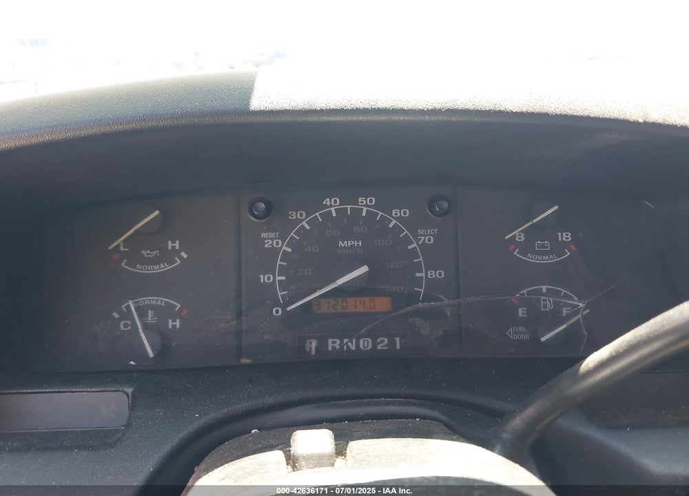 1997 FORD F-250 XL VIN: 1FTHF25H5VEB94370