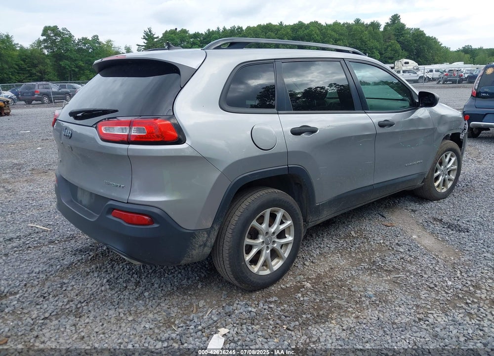 2016 JEEP CHEROKEE VIN: 1C4PJMAS0GW251840