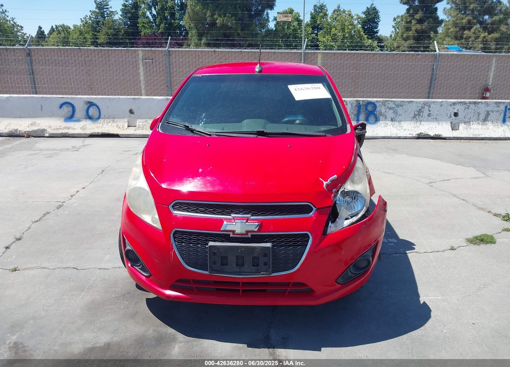 2014 CHEVROLET SPARK VIN: KL8CA6S93EC456825