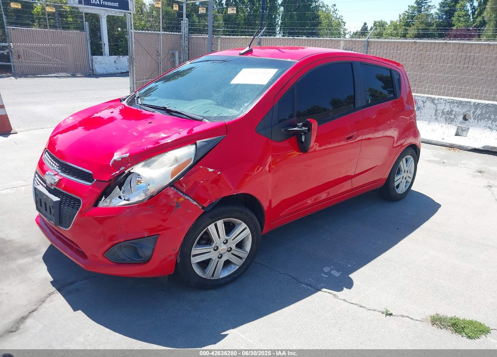 2014 CHEVROLET SPARK VIN: KL8CA6S93EC456825