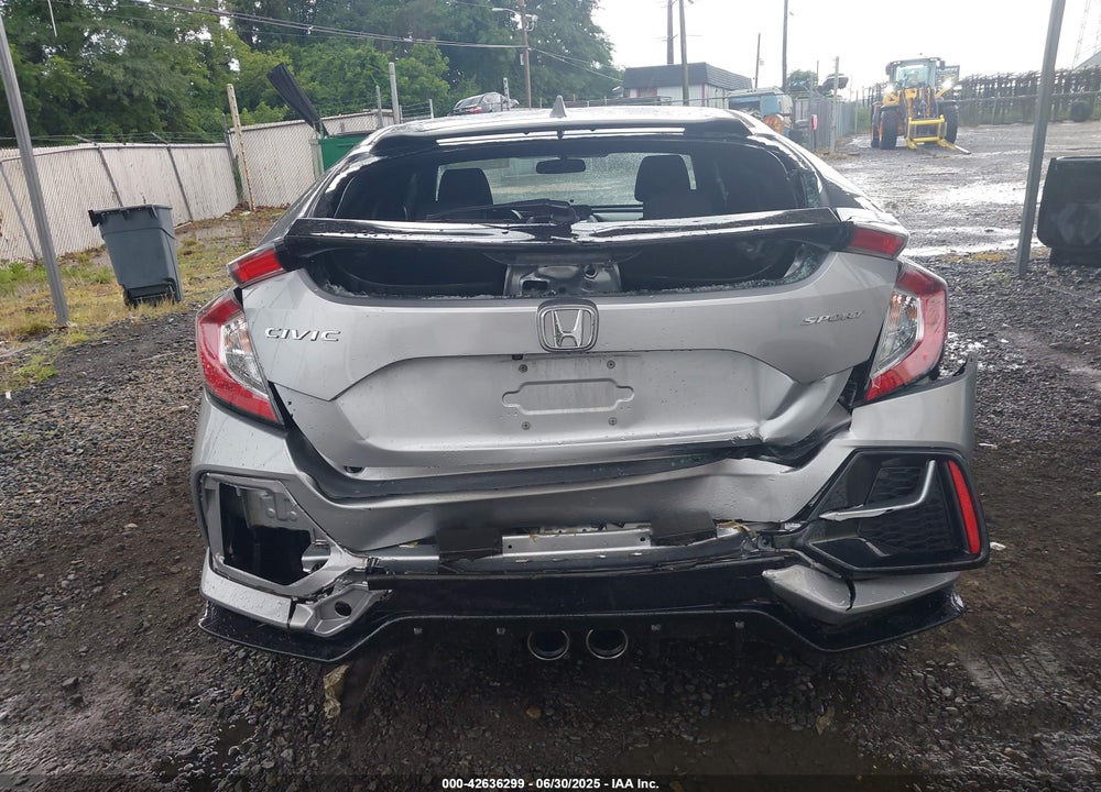 2021 HONDA CIVIC SPORT VIN: SHHFK7H45MU202035