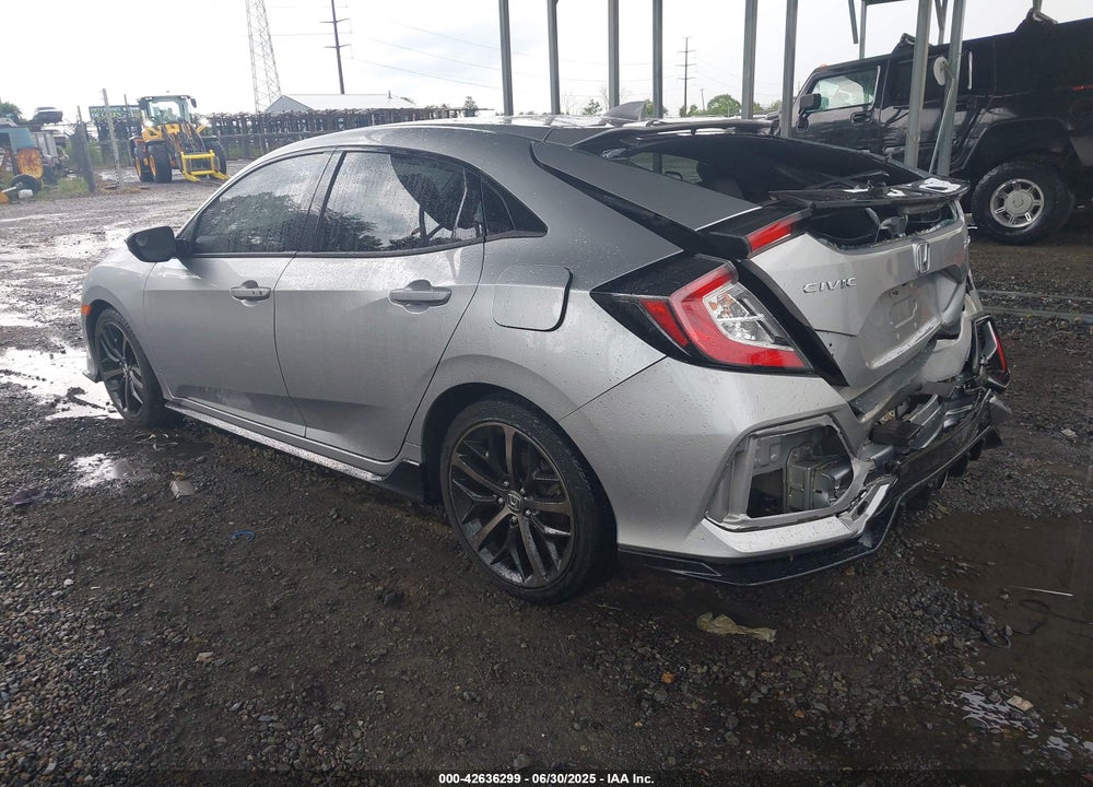 2021 HONDA CIVIC SPORT VIN: SHHFK7H45MU202035