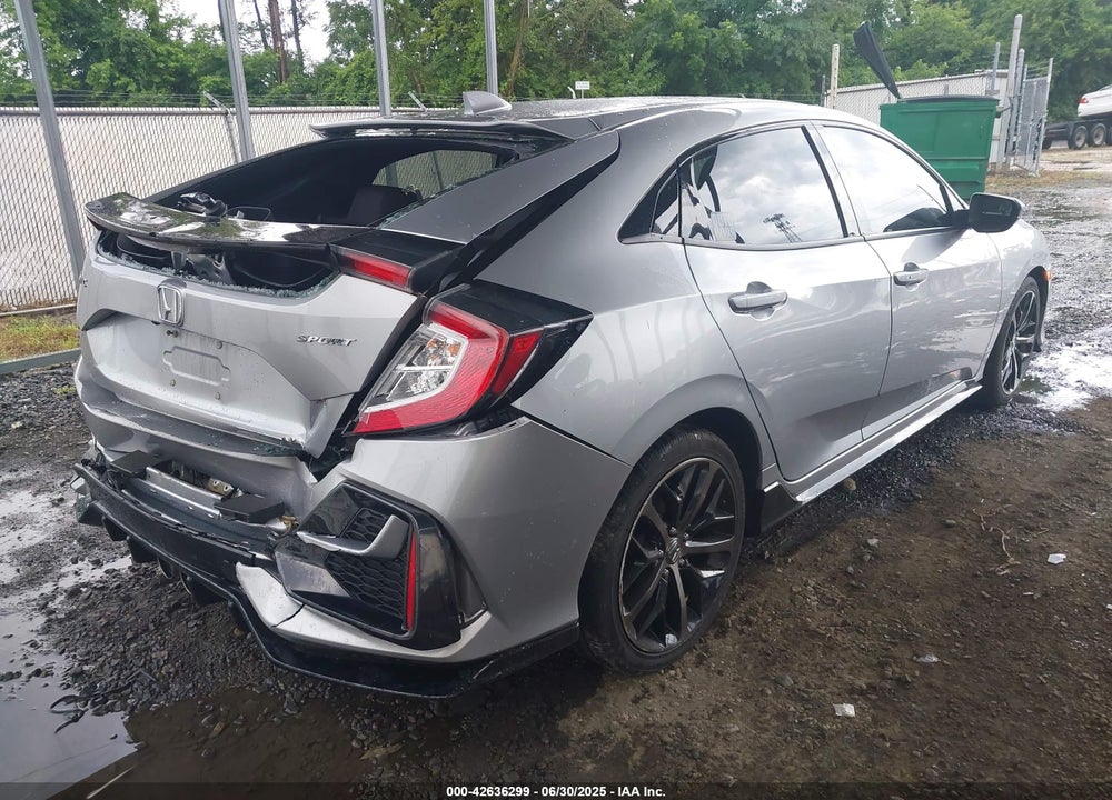 2021 HONDA CIVIC SPORT VIN: SHHFK7H45MU202035