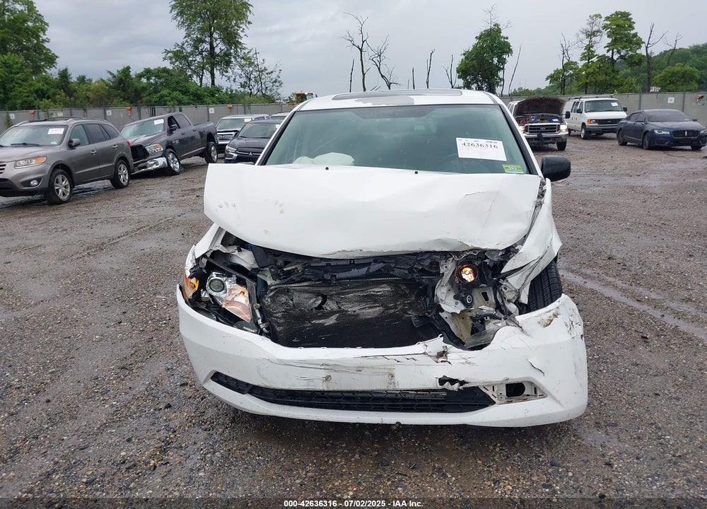 2013 HONDA ODYSSEY EX-L VIN: 5FNRL5H60DB066642