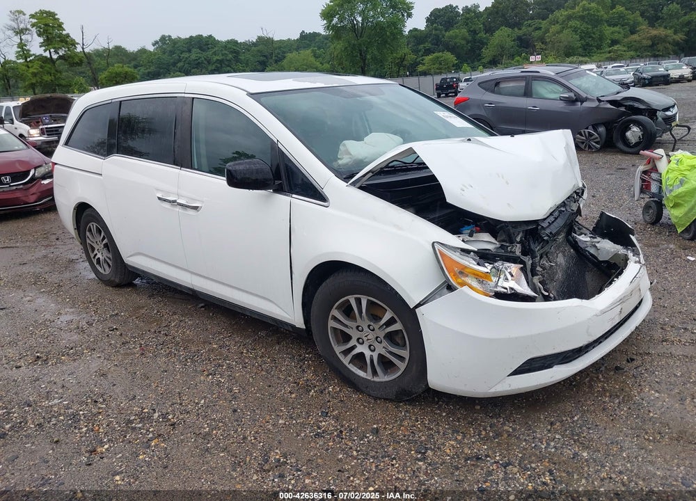 2013 HONDA ODYSSEY EX-L VIN: 5FNRL5H60DB066642