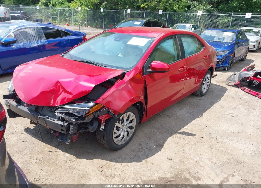 2018 TOYOTA COROLLA VIN: 2T1BURHE7JC009321