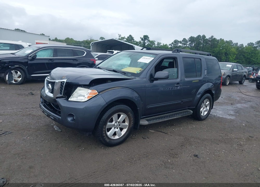 2012 NISSAN PATHFINDER VIN: 5N1AR1NN6CC619821