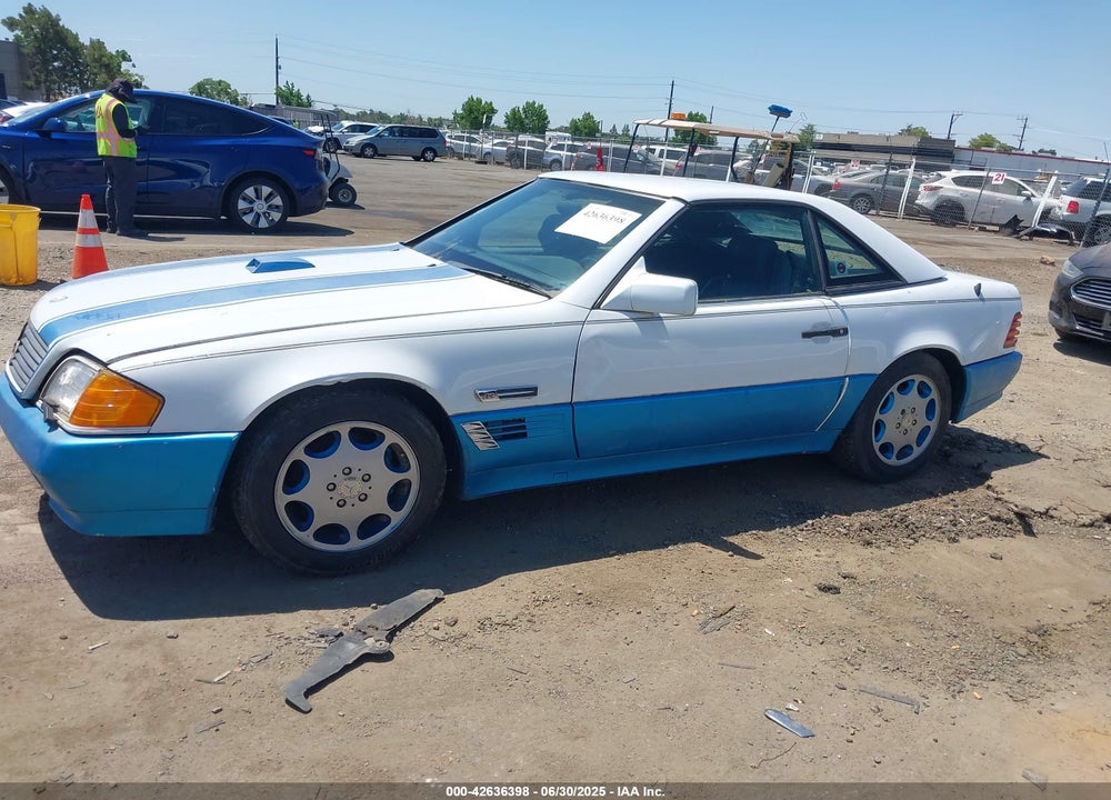 1992 MERCEDES-BENZ 500 SL VIN: WDBFA66E6NF055150