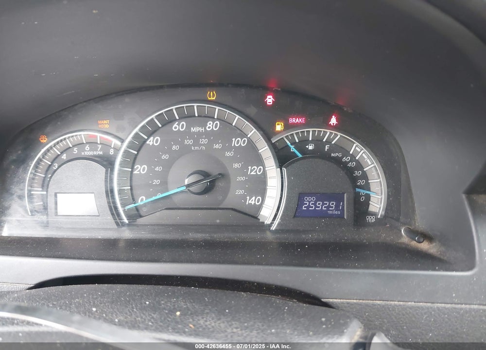 2012 TOYOTA CAMRY VIN: 4T1BK1FK1CU509637