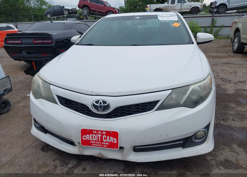 2012 TOYOTA CAMRY VIN: 4T1BK1FK1CU509637