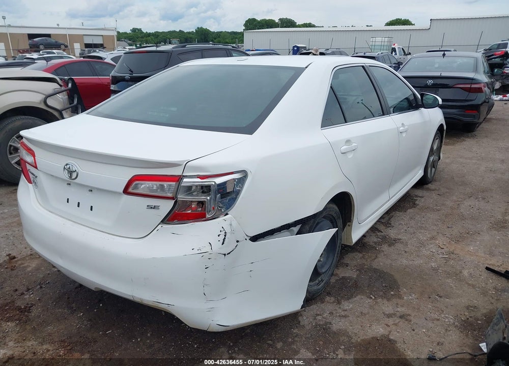 2012 TOYOTA CAMRY VIN: 4T1BK1FK1CU509637