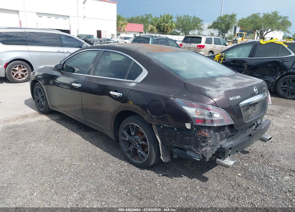 2012 NISSAN MAXIMA VIN: 1N4AA5AP7CC814410