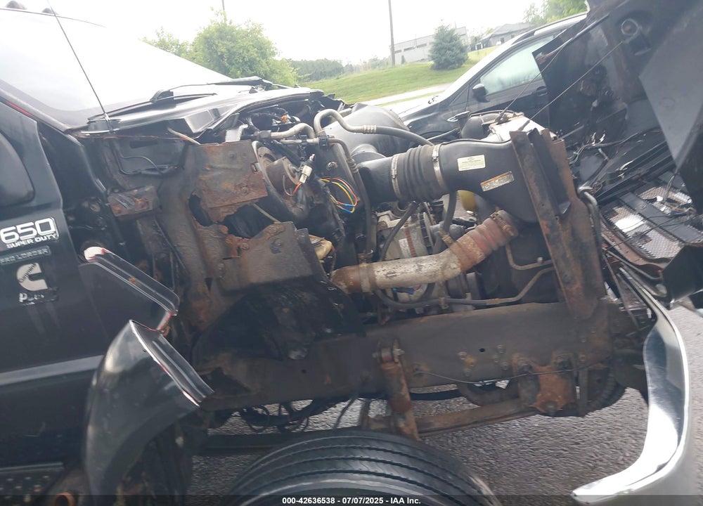 2007 FORD F-650 XL/XLT VIN: 3FRNX65F97V516458