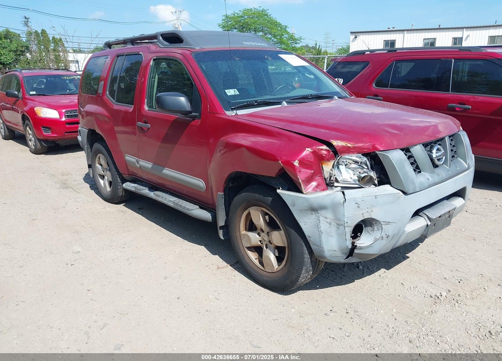 2005 NISSAN XTERRA SE VIN: 5N1AN08W85C657516