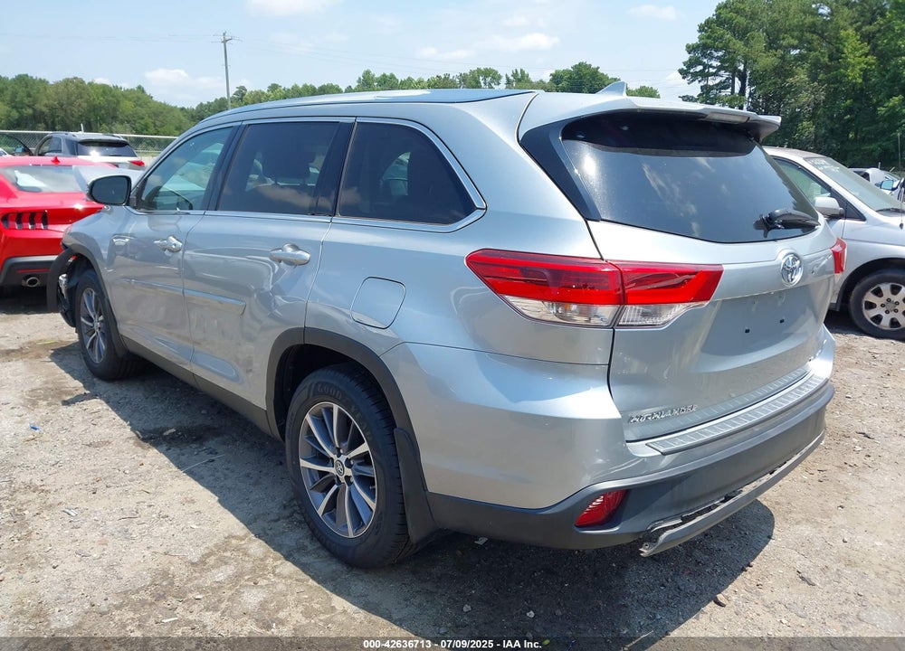 2019 TOYOTA HIGHLANDER VIN: 5TDJZRFH6KS614952