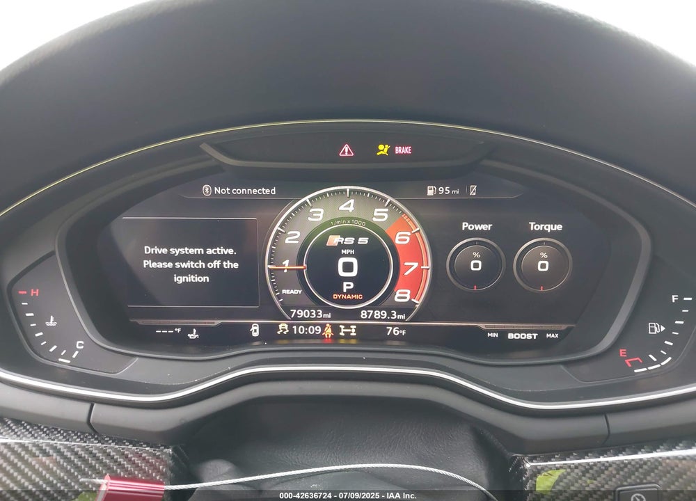 2019 AUDI RS5 VIN: WUABWCF5XKA901601