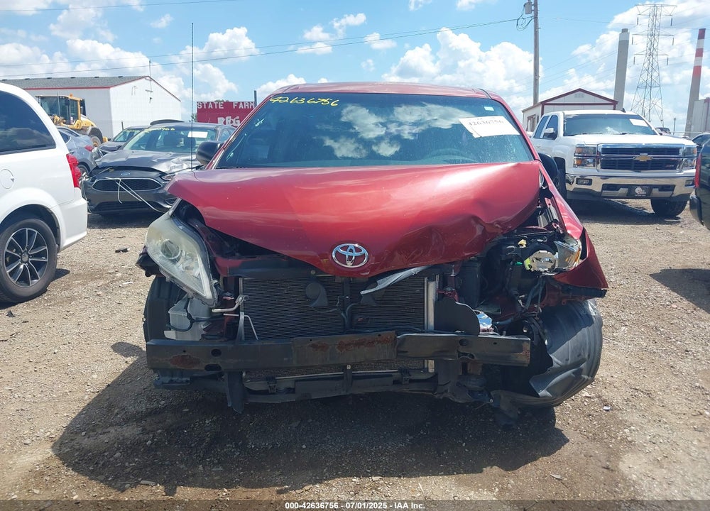 2011 TOYOTA SIENNA BASE V6 VIN: 5TDZK3DC0BS031952