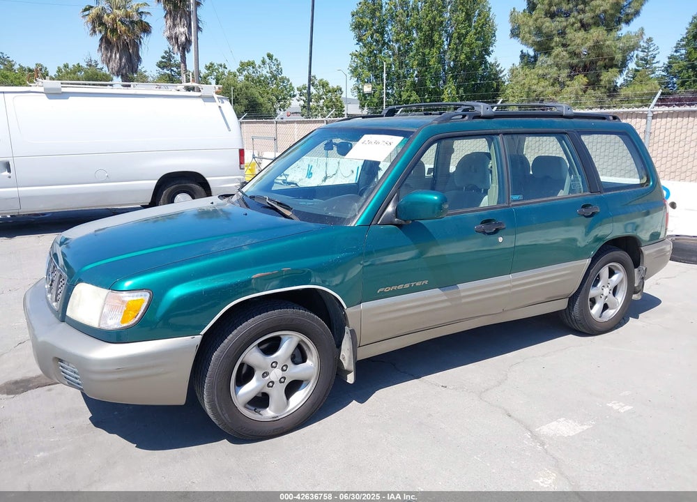 2001 SUBARU FORESTER S VIN: JF1SF65541H751397