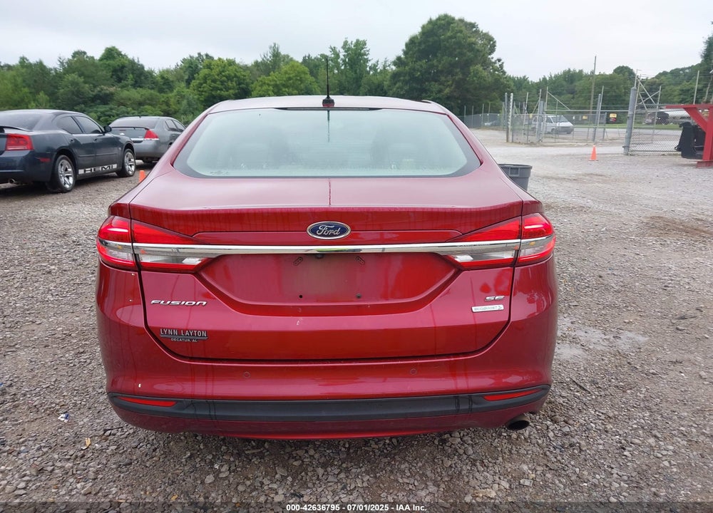 2018 FORD FUSION VIN: 3FA6P0HDXJR276139