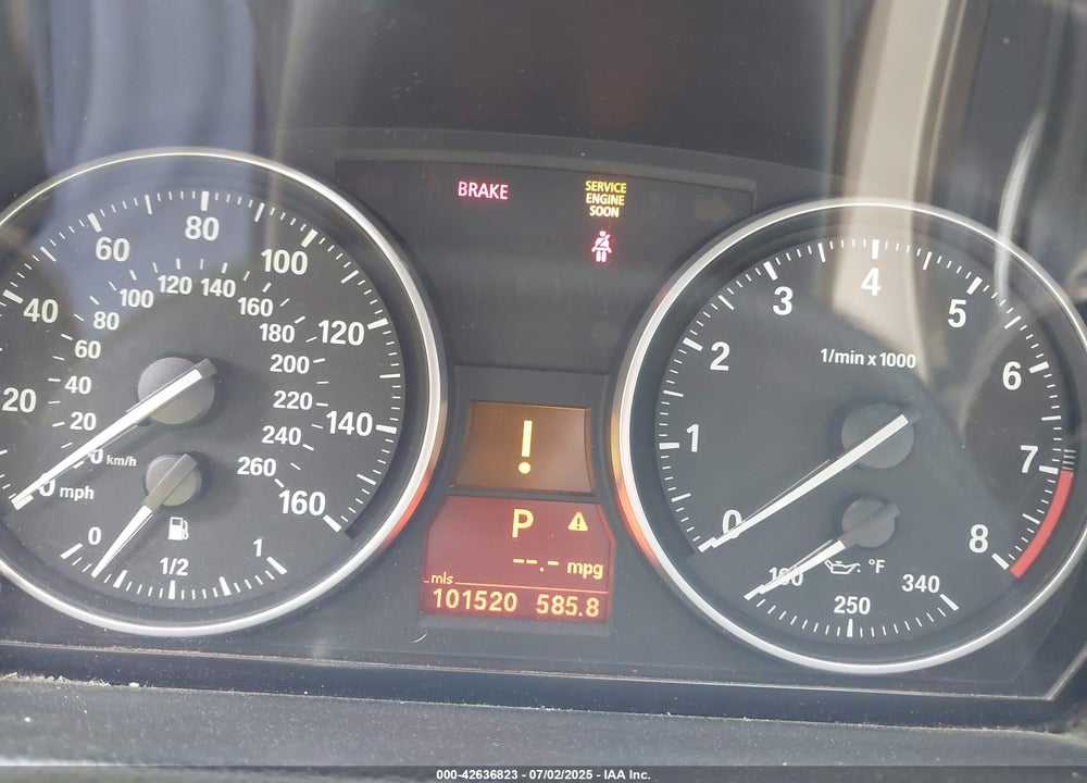 2007 BMW 3 SERIES VIN: WBAWL73527PX48880