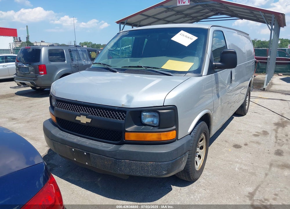 2012 CHEVROLET EXPRESS 1500 WORK VAN VIN: 1GCSGAFX1C1163611