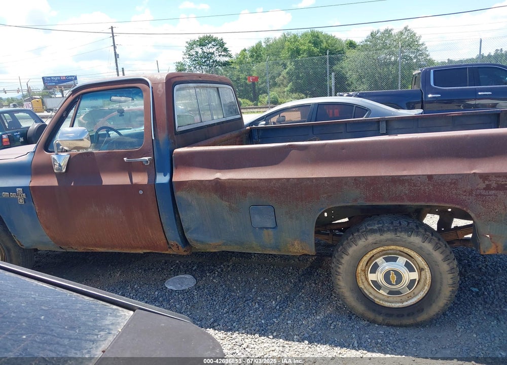 1982 CHEVROLET C20 VIN: 1GCGC24M6CJ114288
