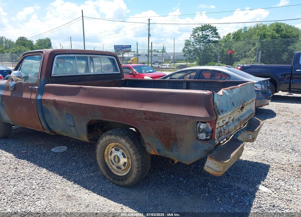 1982 CHEVROLET C20 VIN: 1GCGC24M6CJ114288