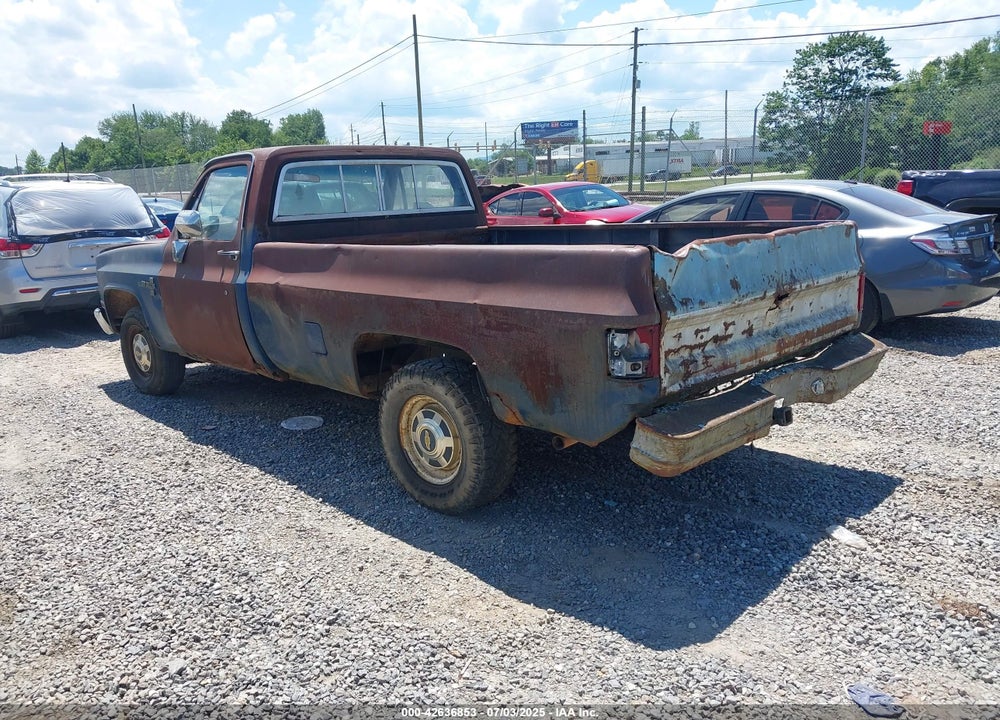 1982 CHEVROLET C20 VIN: 1GCGC24M6CJ114288