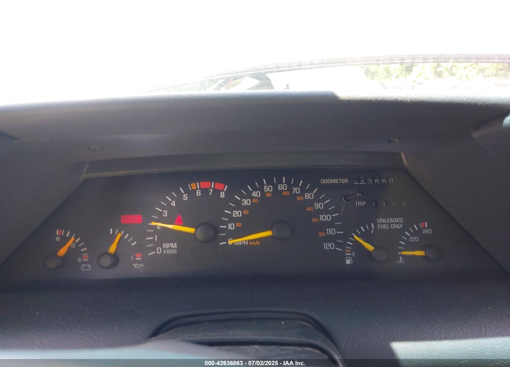 1993 PONTIAC GRAND PRIX LE VIN: 1G2WH54TXPF308566