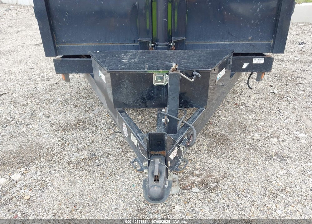 2023 QUALITY 16' MINI DUMP TRAILER VIN: 5LEB1DE28P1237321